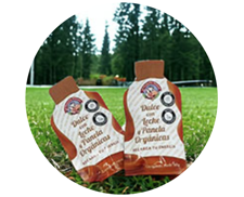 Dulce con panela y leche ecológicas